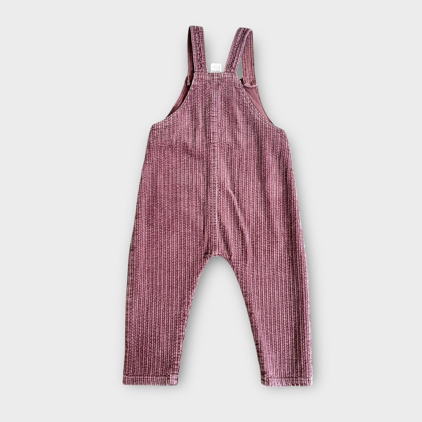18-24 Months H&M Burgundy Brown Corduroy Dungarees Overalls