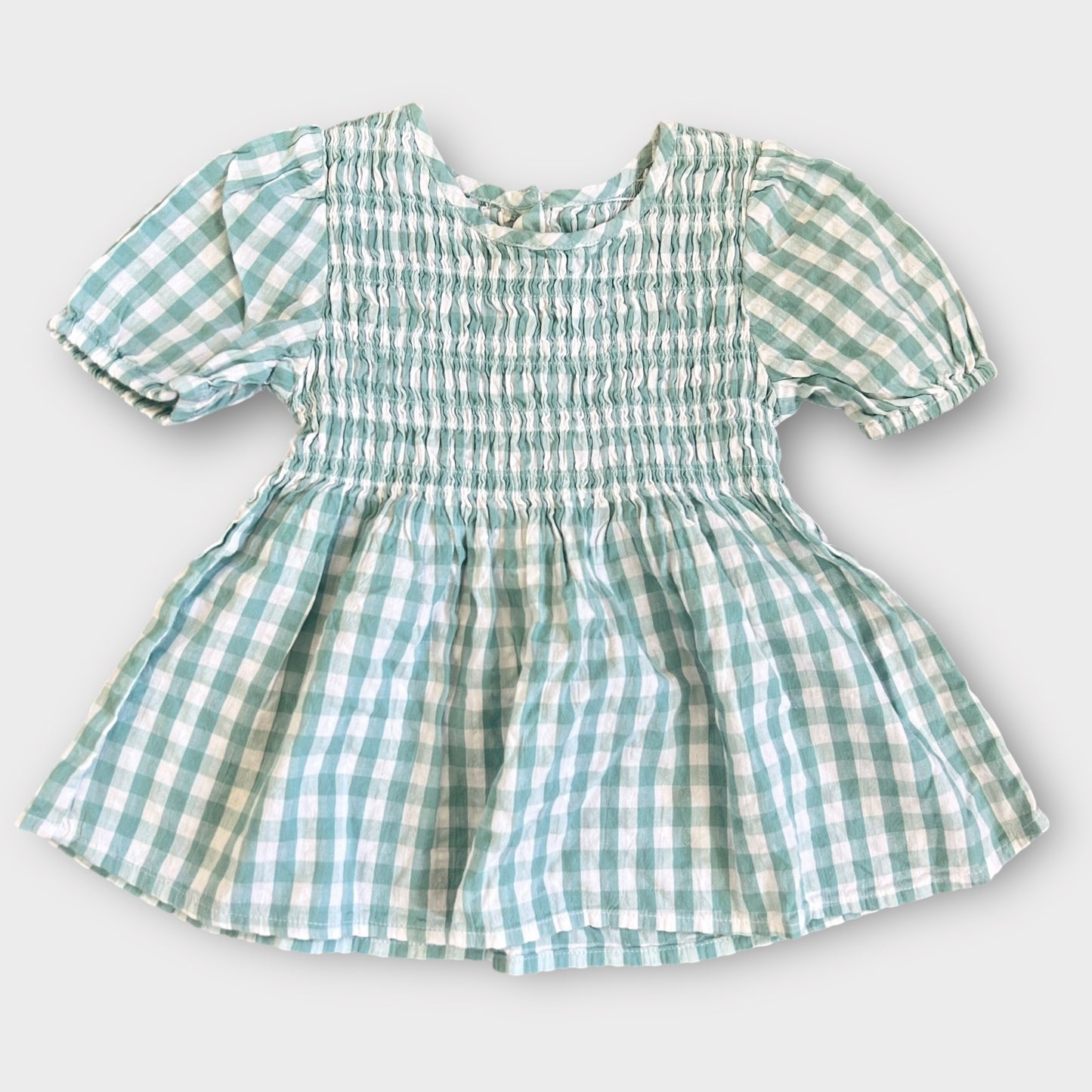 18-24 Months Matalan Green Gingham Girls Summer Co Ord Set