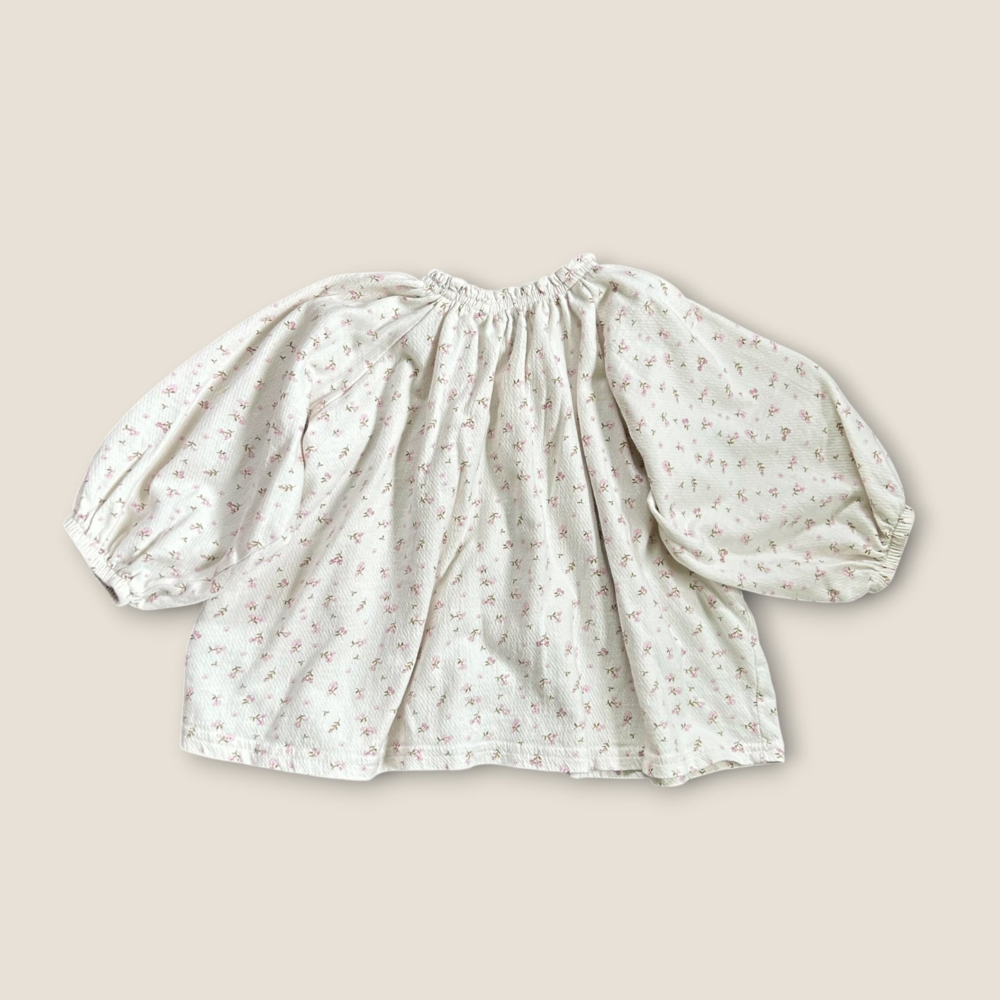 12-18 Months Next Beige and Pink Floral Top