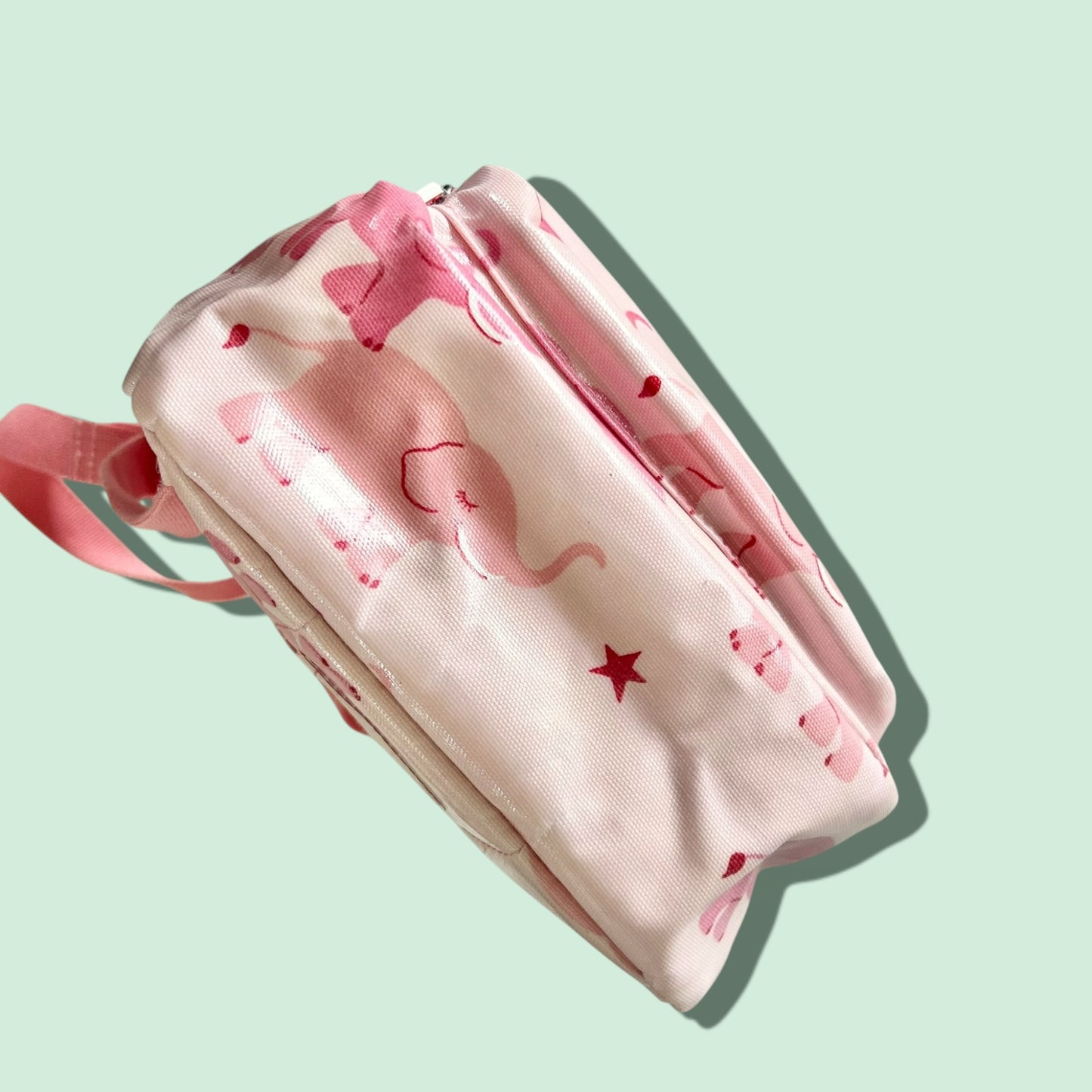 Cath Kidston Pink Olicloth Elephants Backpack