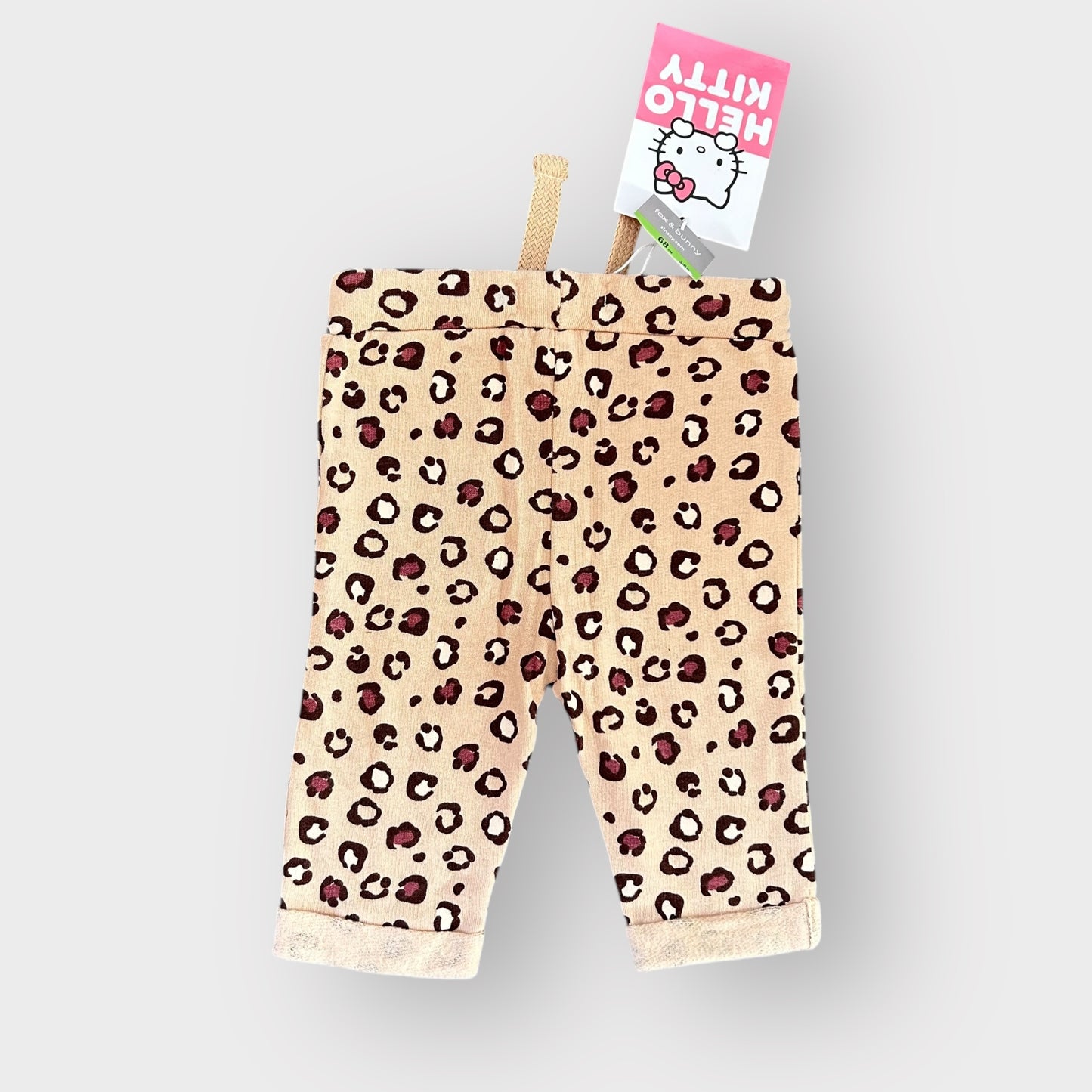 3-6 Months Hello Kitty Leopard print leggings New
