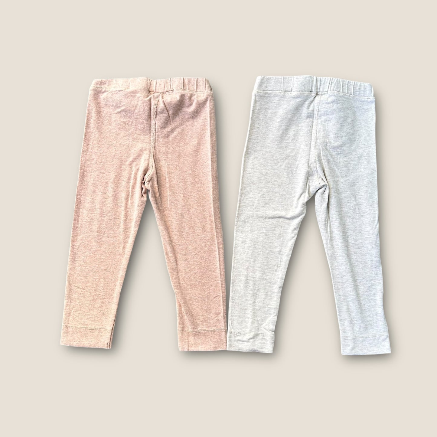 18-24 Months H&M Plain Beige Leggings Bundle X2 Pairs