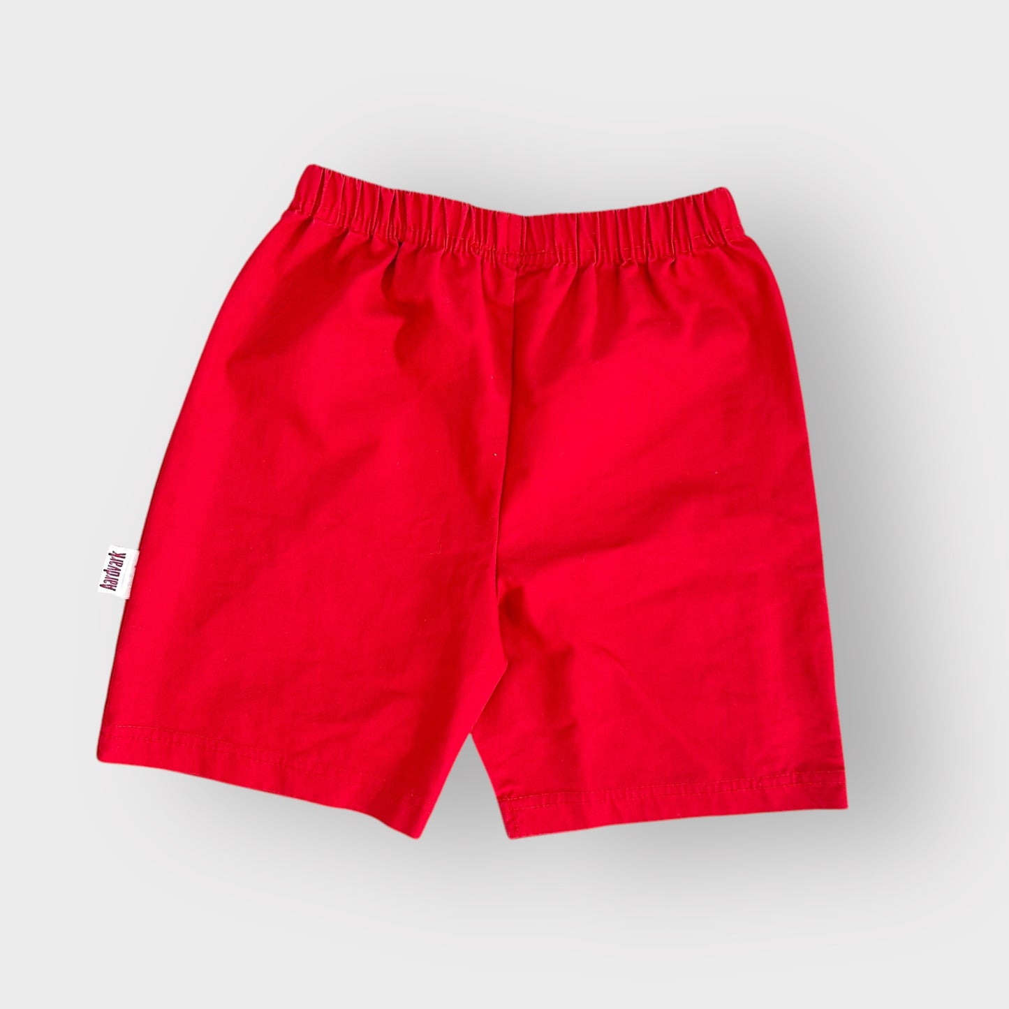 12-18 Months Vintage Red 90s style Shorts