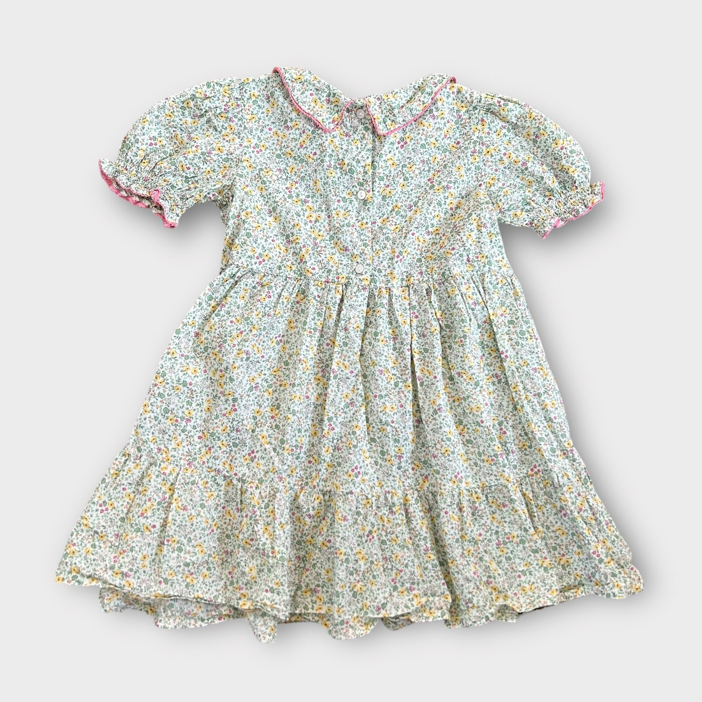 3-4 Years H&M Green Ditsy Floral Spring Dress