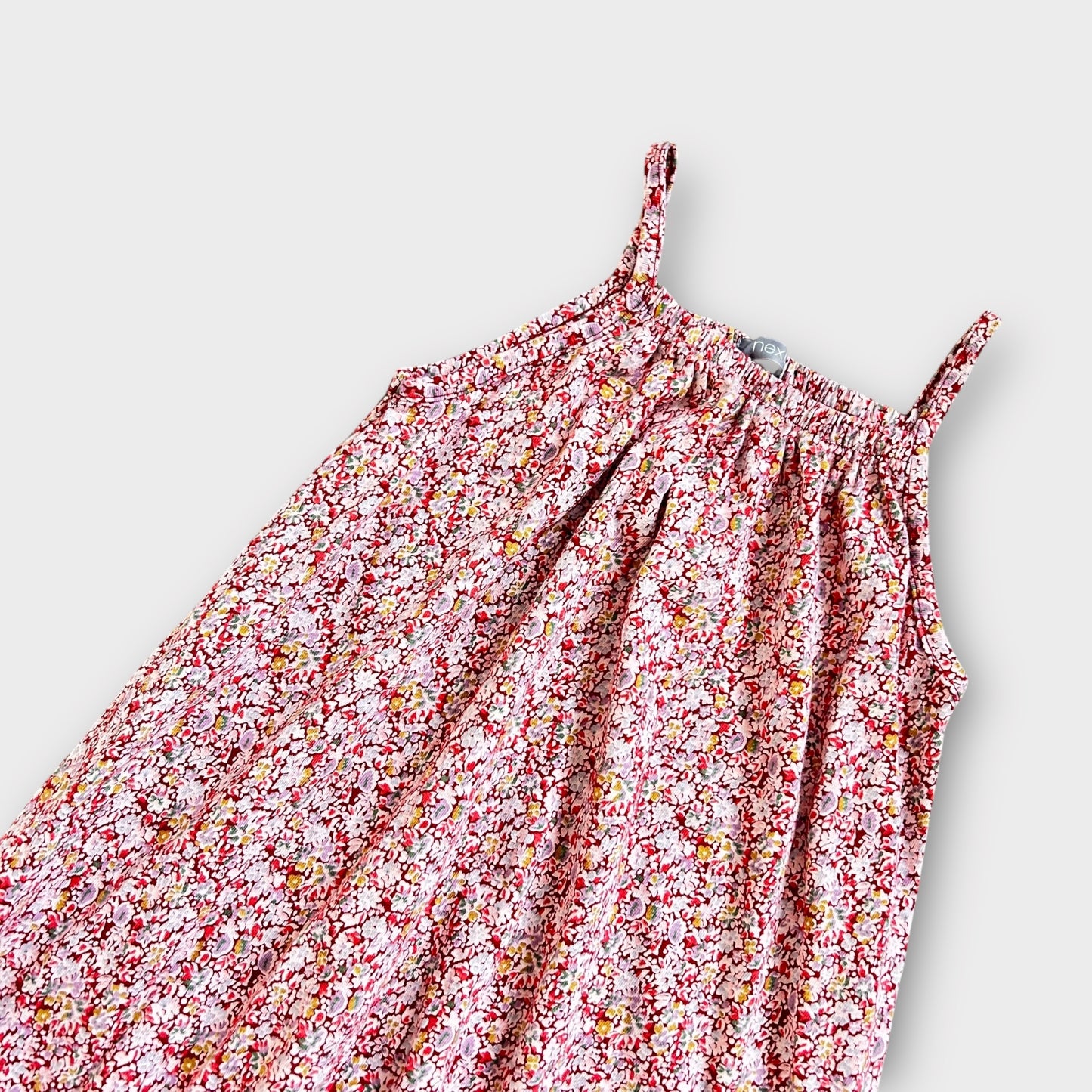 1.5-2 Years Next Red Floral Cotton Jersey Romper Suit