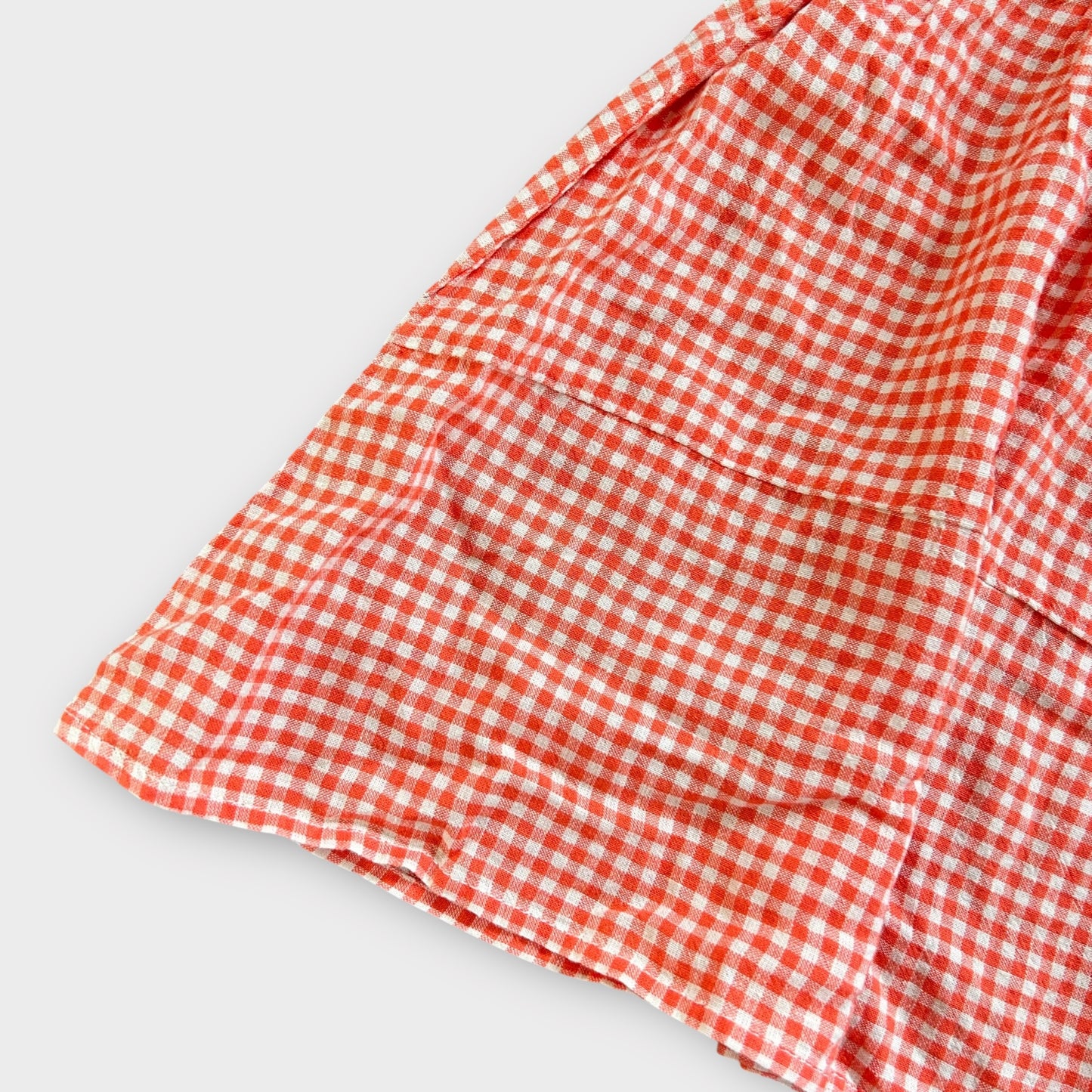 1.5-2 Years Next Red and White Gingham Checkered Strappy Summer Dress