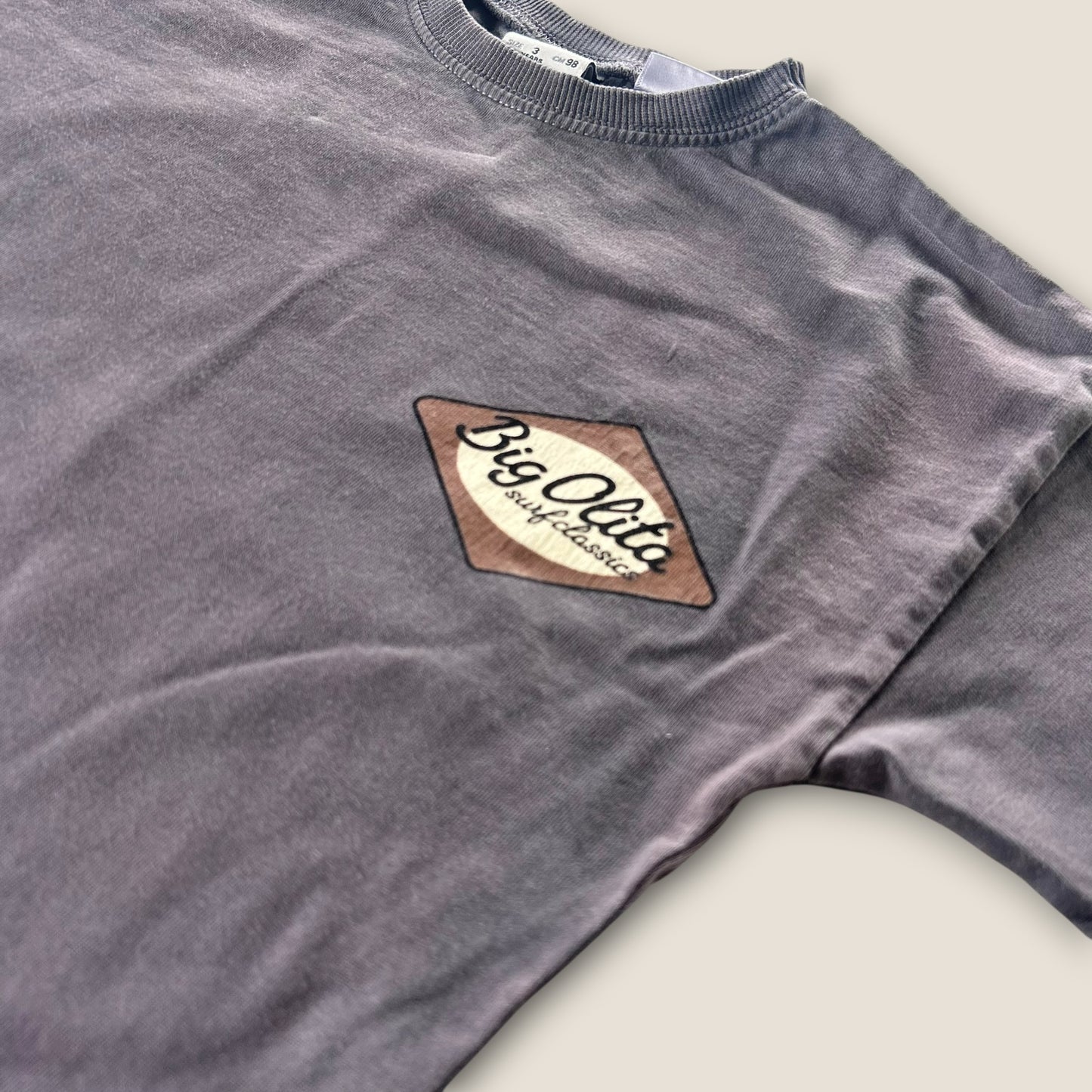 2-3 Years Zara Charcoal Grey Graphic Print T-Shirt