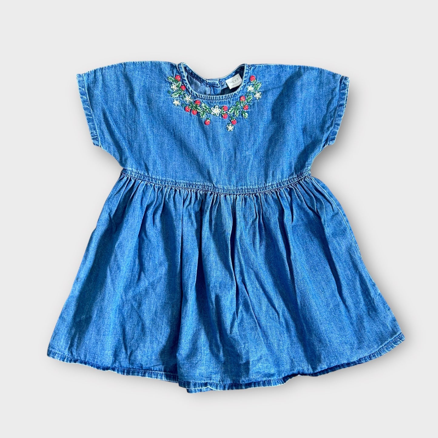 2-3 Years Next Denim Floral Summer Dress