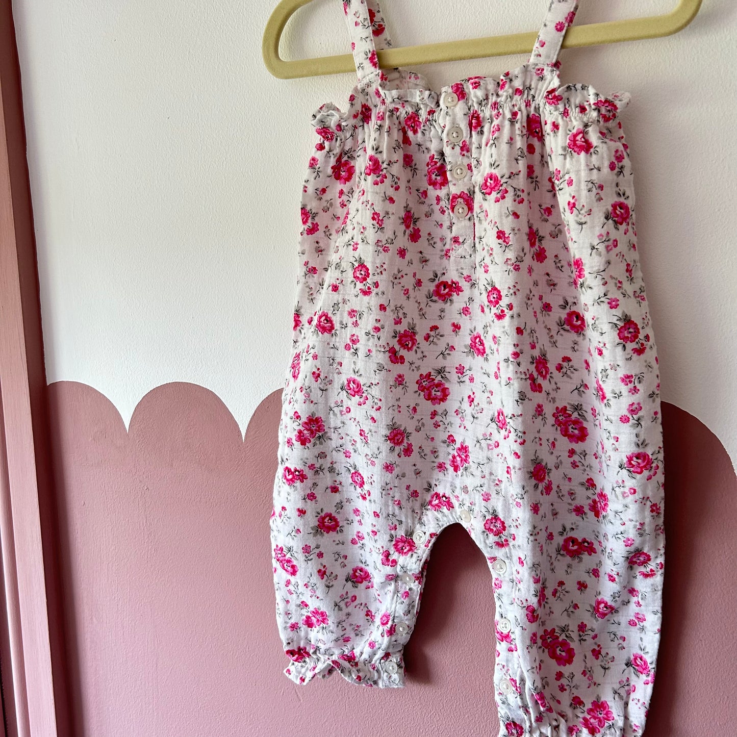 3-6 Months Cath Kidston Pink Floral Romper