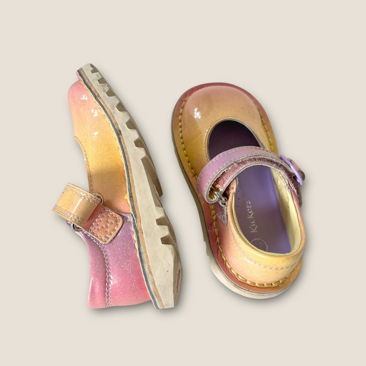 UK Infant Size 6 Kickers Mary Jane Shoes