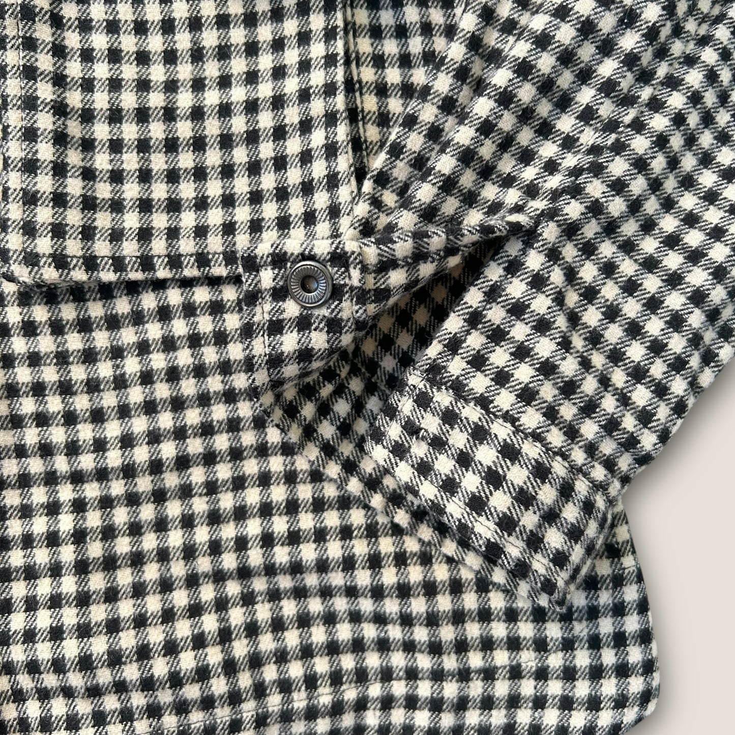 5-6 Years Zara Black and White Checkered Shirt
