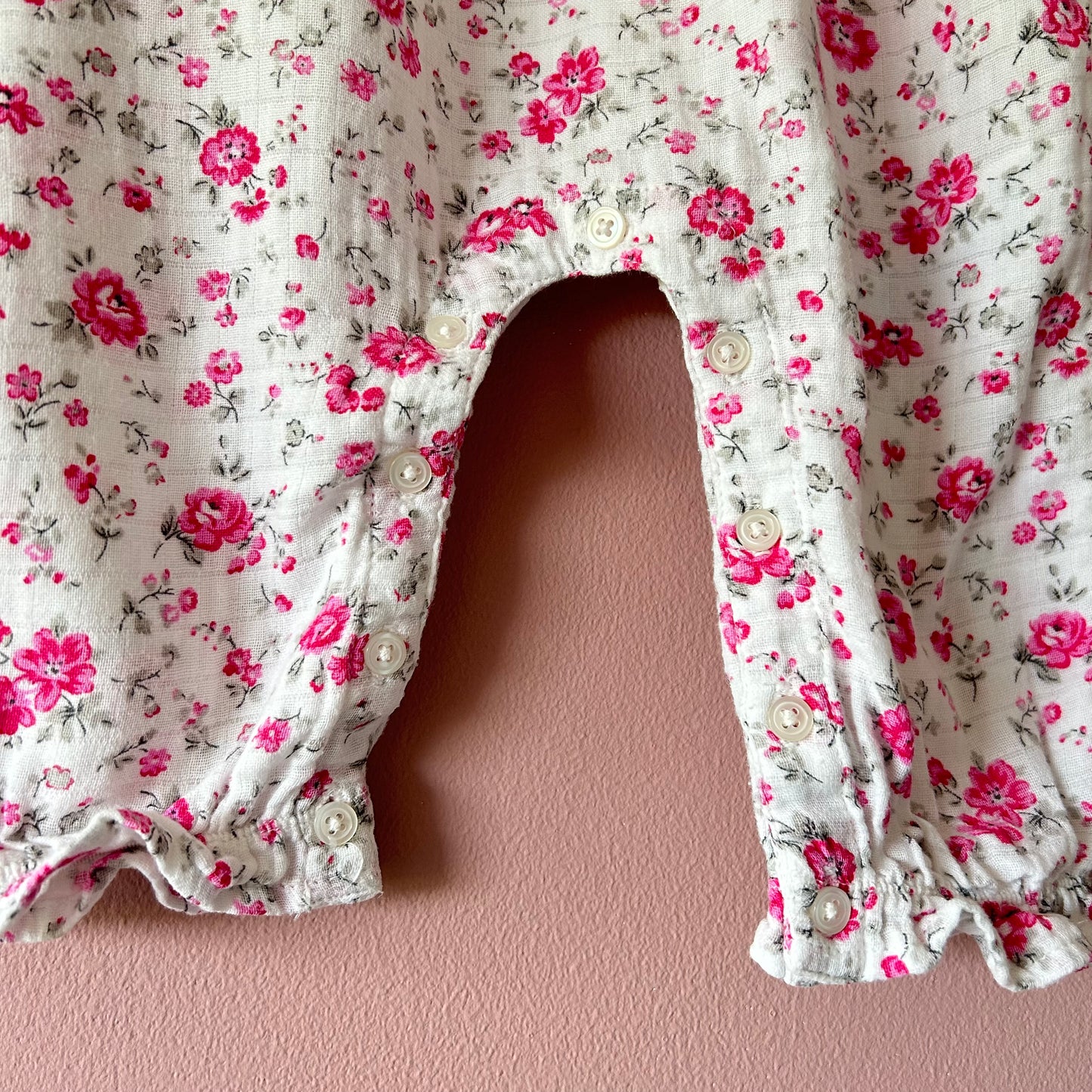 3-6 Months Cath Kidston Pink Floral Romper