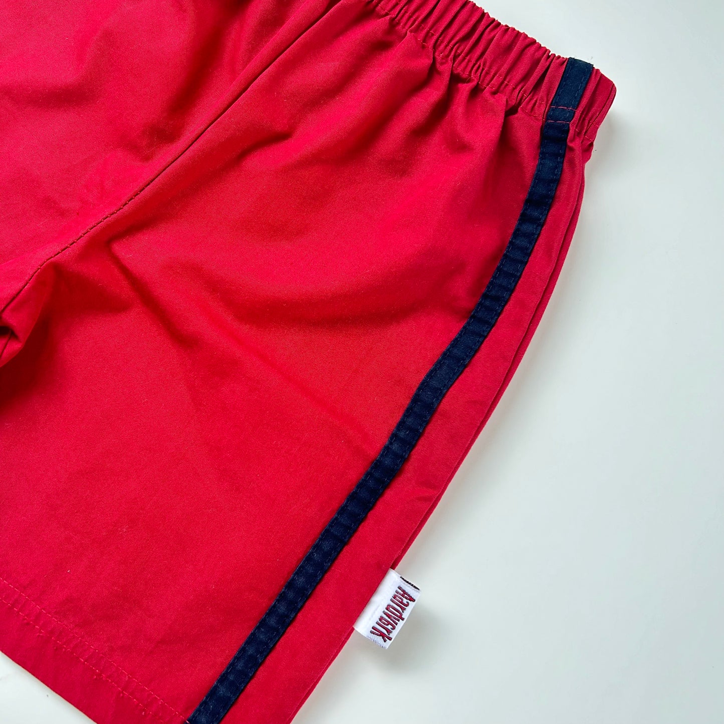 12-18 Months Vintage Red 90s style Shorts