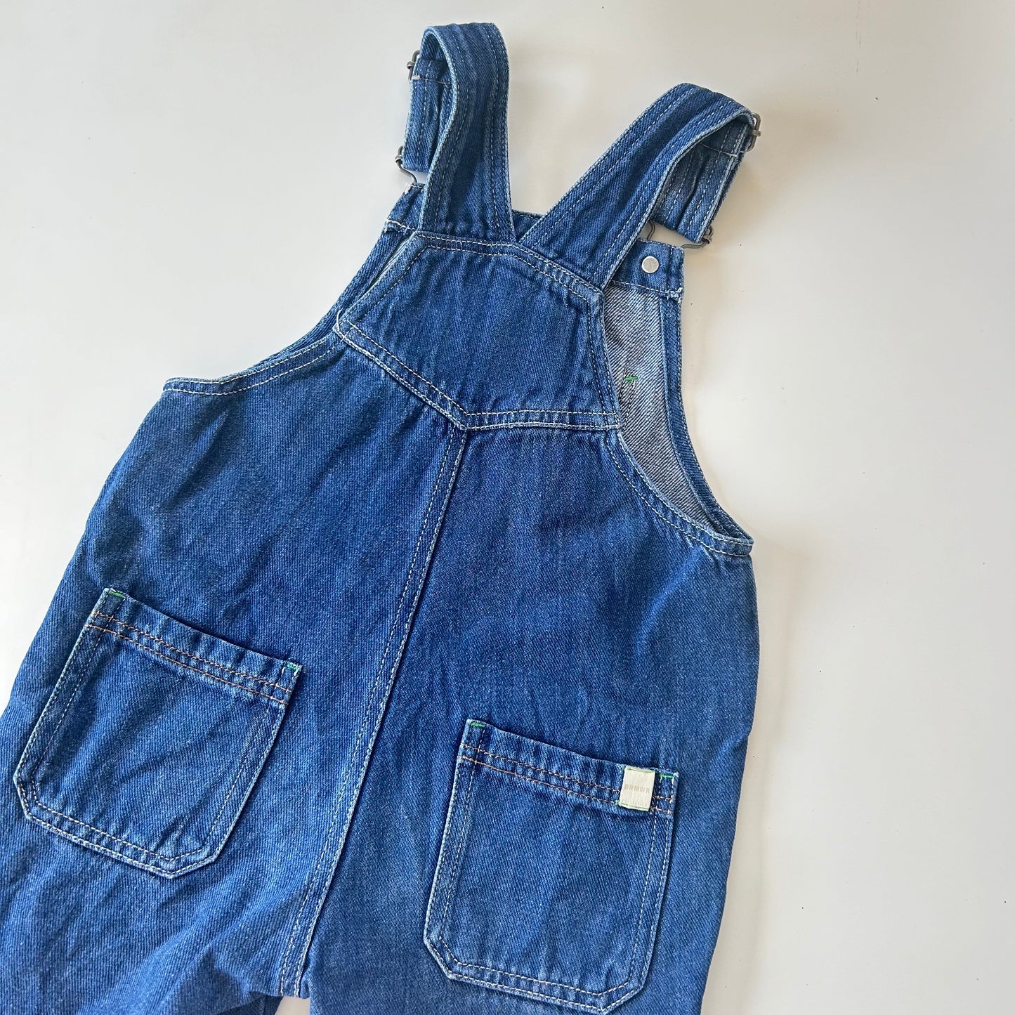 3-4 Years Zara Blue Denim Short Dungarees