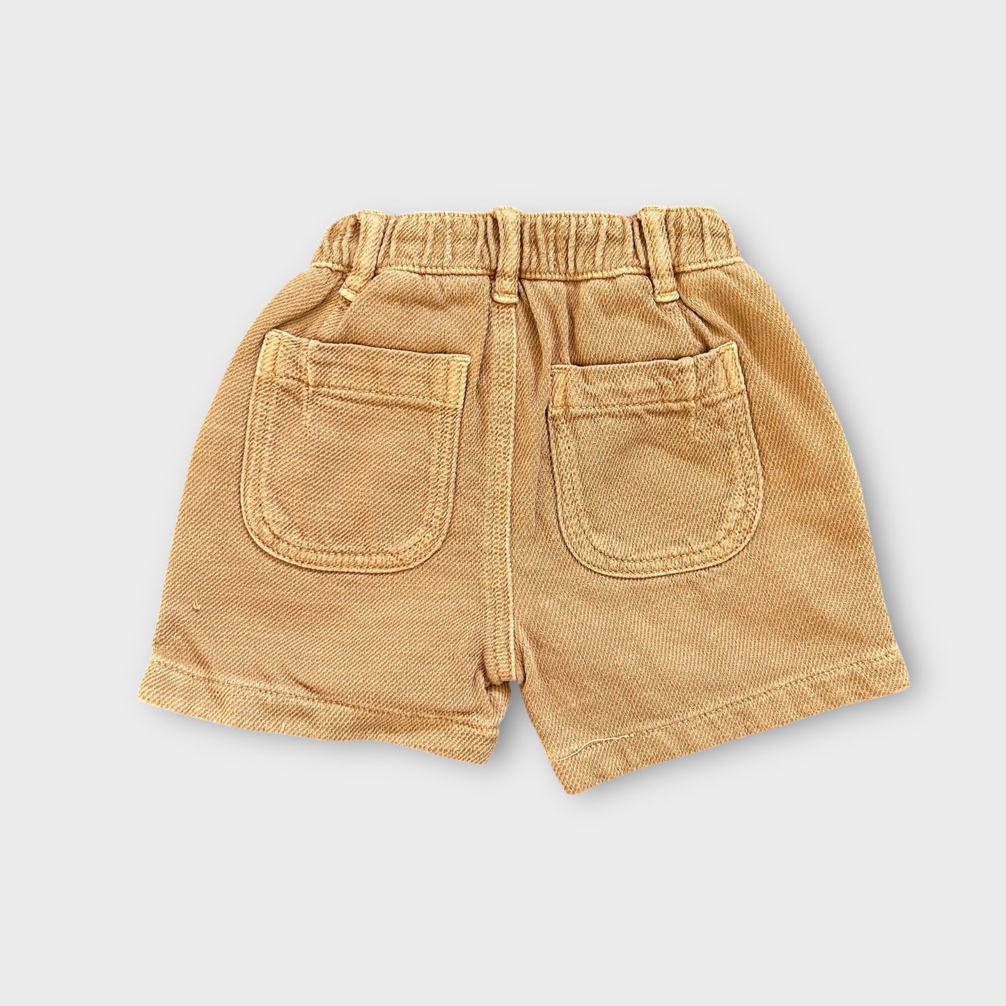 18-24 Months Zara Brown/Tan Cargo Chino Style Denim Shorts New