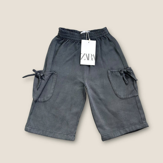 12-18 Months Zara Charcoal Wide Leg Lyocell Trousers