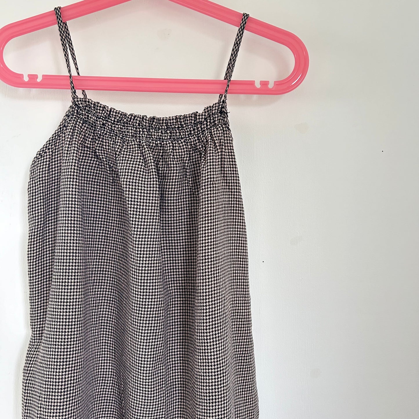 5-6 Years H&M Dogtooth Checkerboard Slip Dress