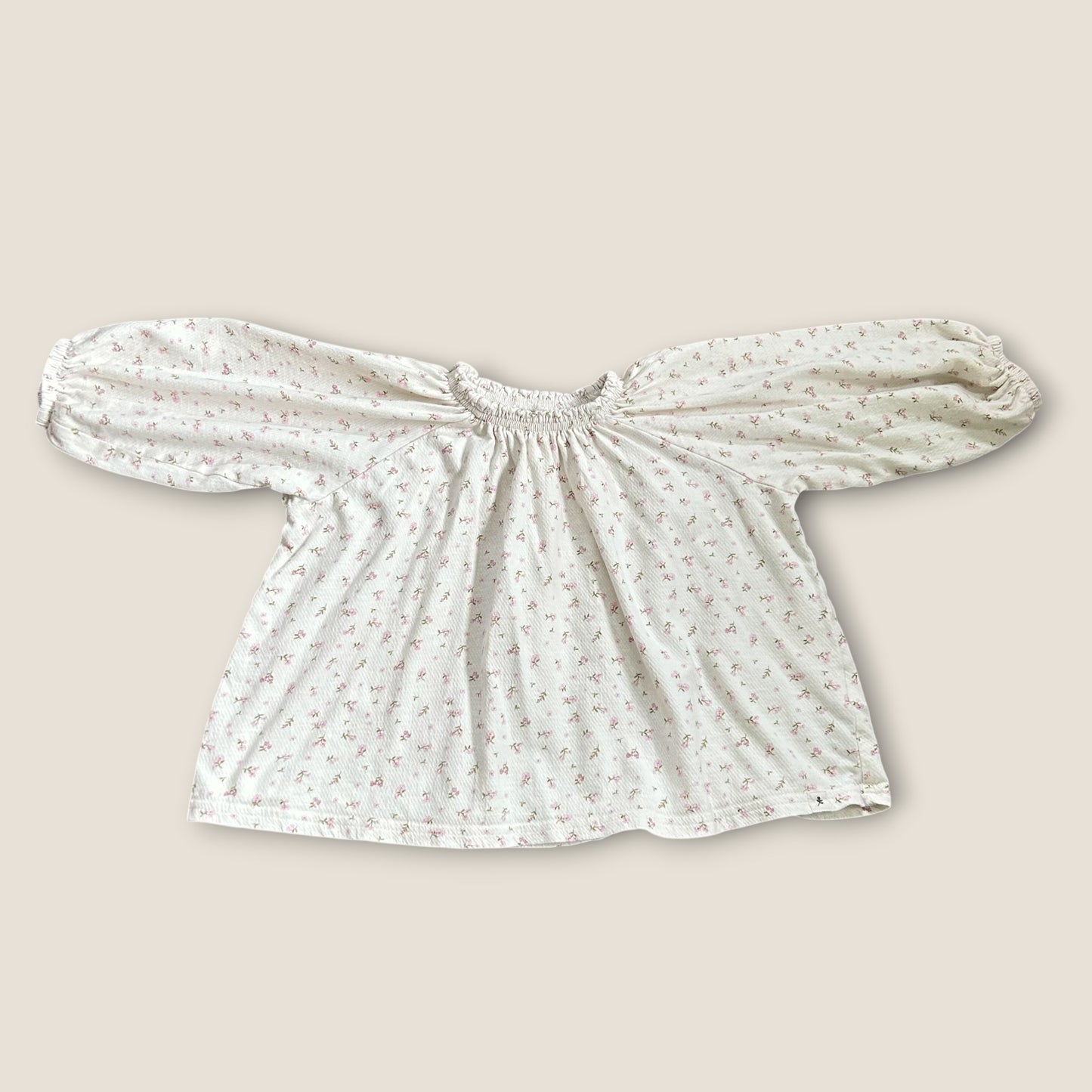 12-18 Months Next Beige and Pink Floral Top