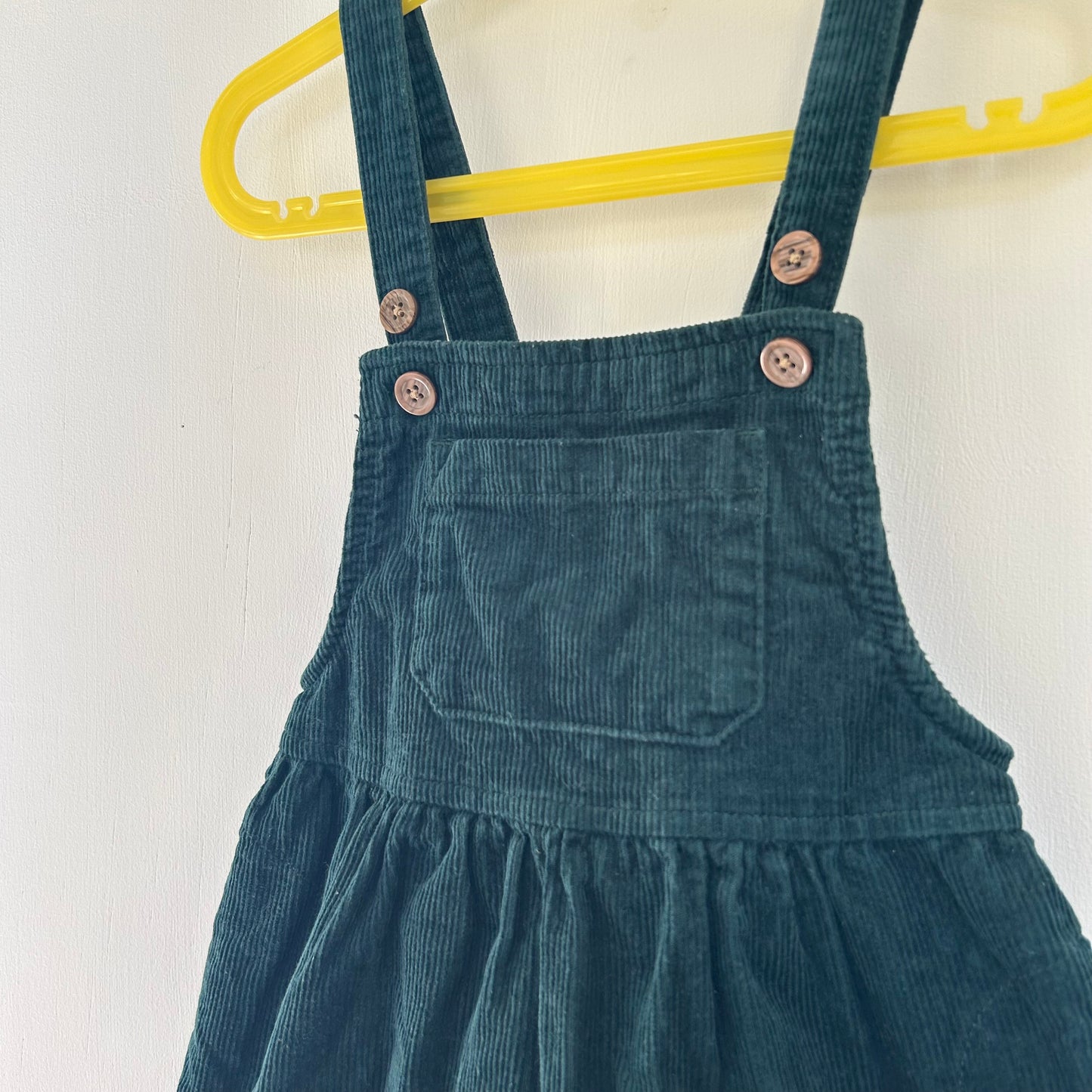 2-3 Years Next Dark Green Corduroy Pinafore Dress