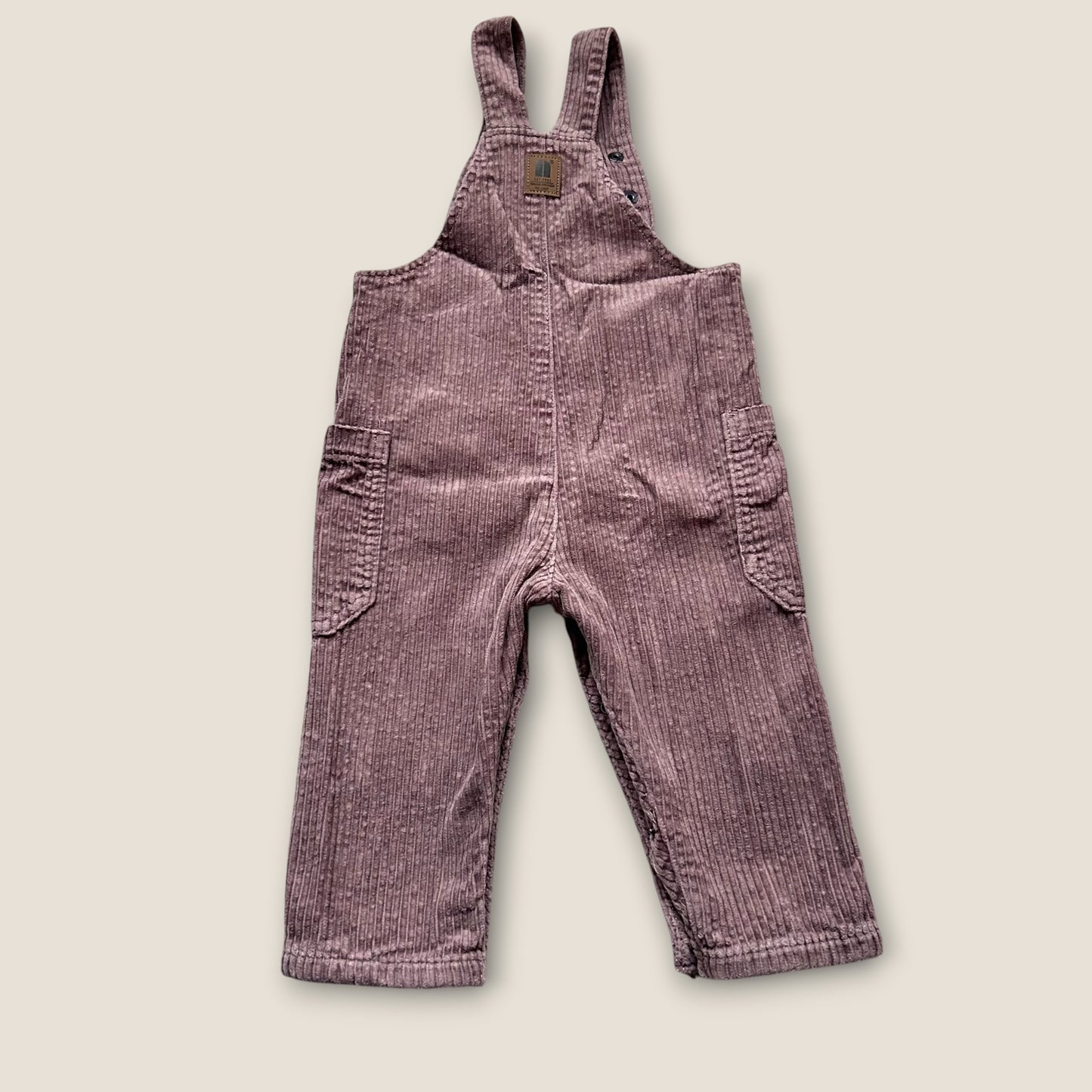 12-18 Months Next Brown Corduroy Dungarees