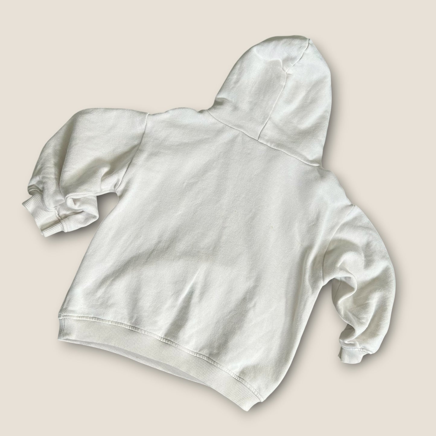 4-5 Years Zara Cream Disney Minnie Mouse Hoodie Sweatshirt