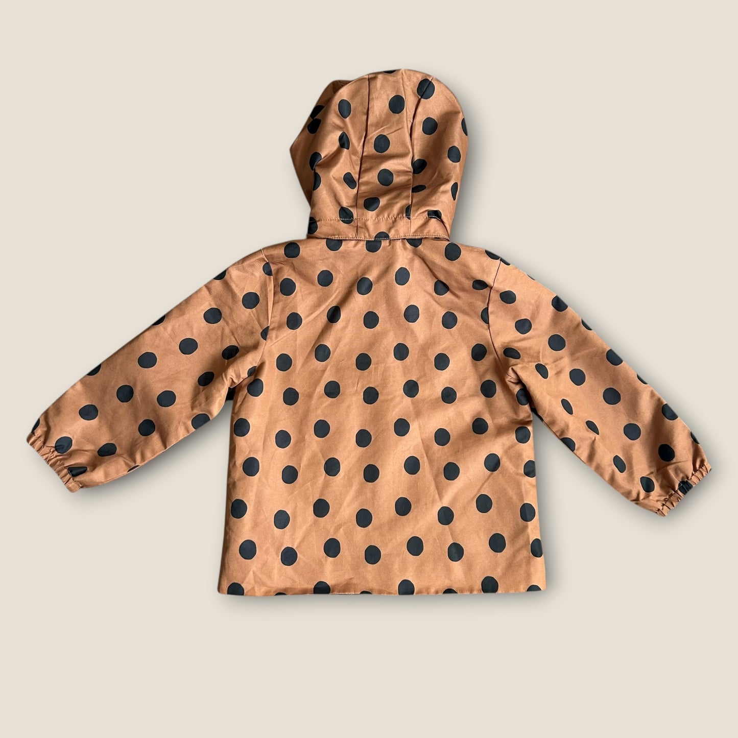 3-4 Years H&M Brown Polka Dot Spotty Windbreaker Jacket