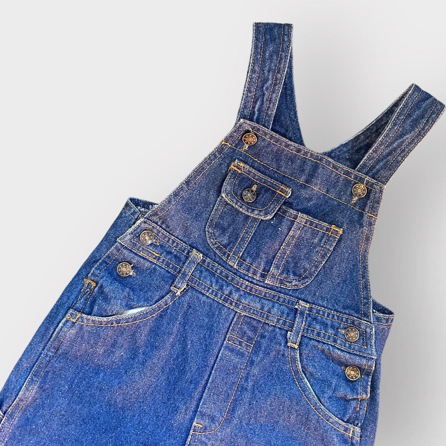 18-24 Months Vintage St Bernard Denim Dungarees