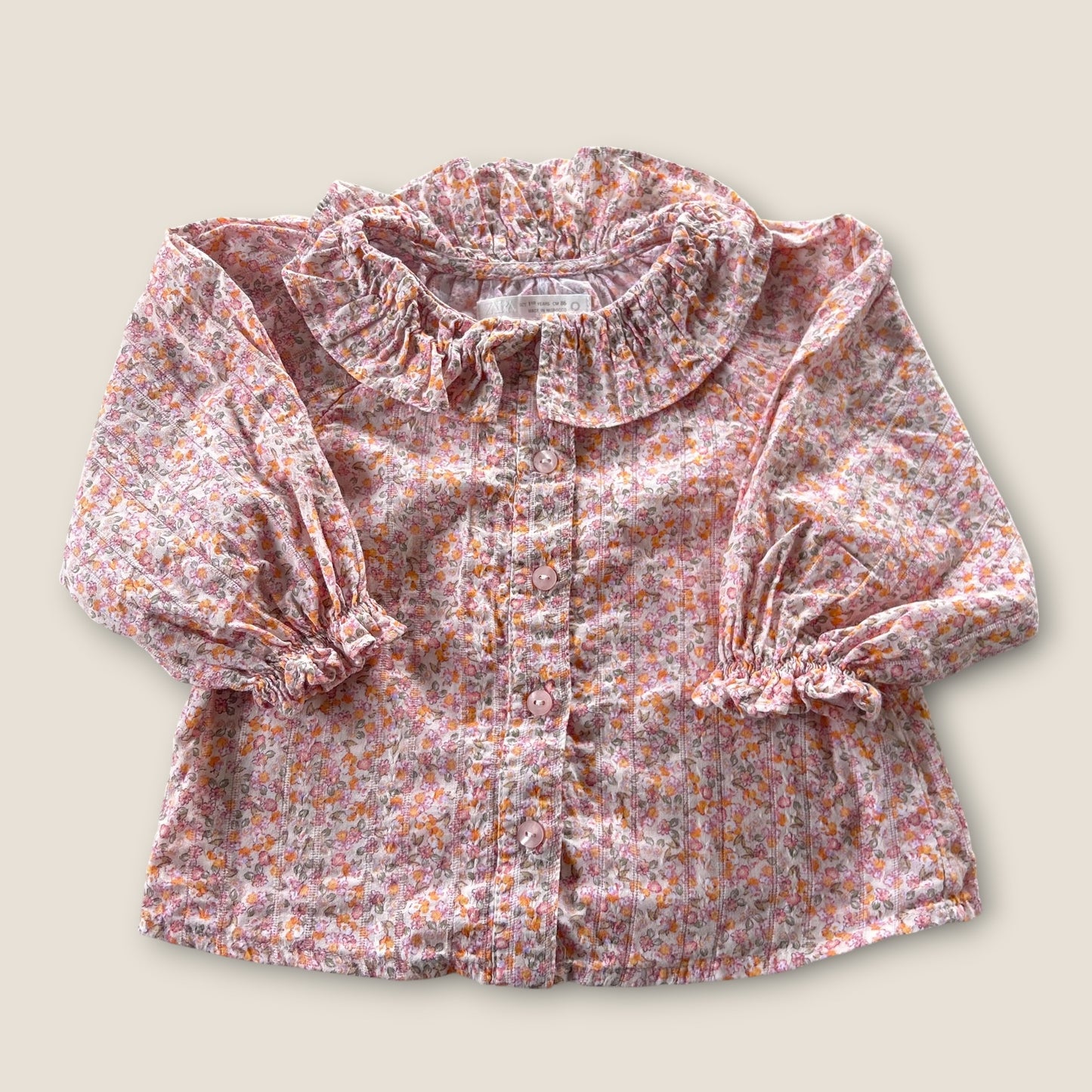 12-18 Months Zara Ditsy Floral Blouse Shirt Top