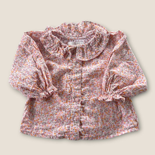 12-18 Months Zara Ditsy Floral Blouse Shirt Top