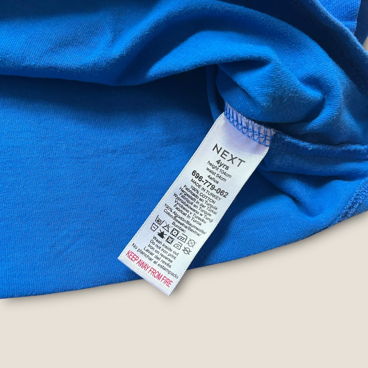 3-4 Years Next Blue Cropped New York Nicks Graphic T-Shirt