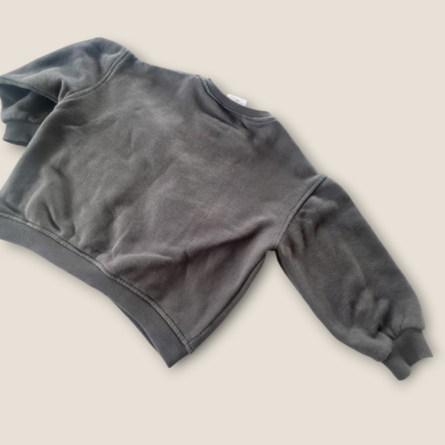 2-3 Years Zara Charcoal Grey Bows Sweatshirt