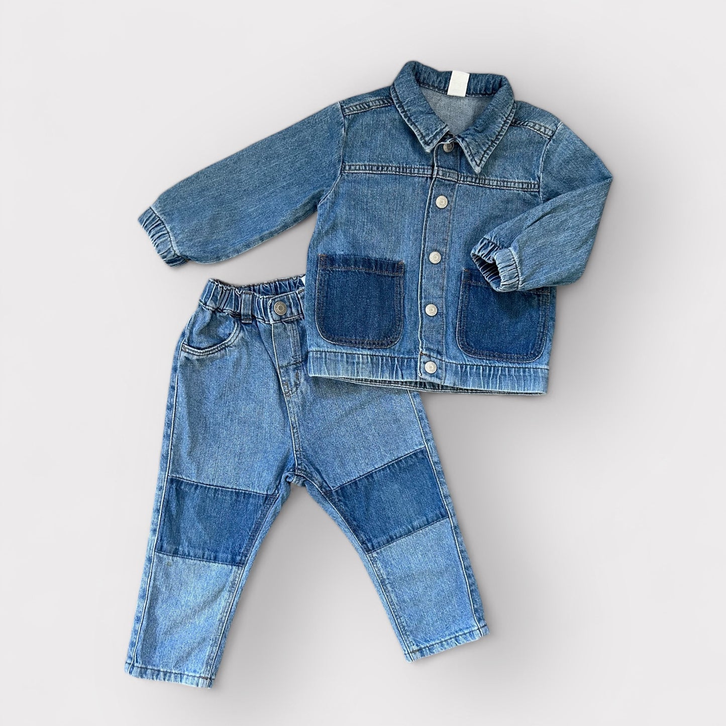 12-18 Months & 18-24 Months H&M Denim Co-ord Matching Set Jacket and Jeans