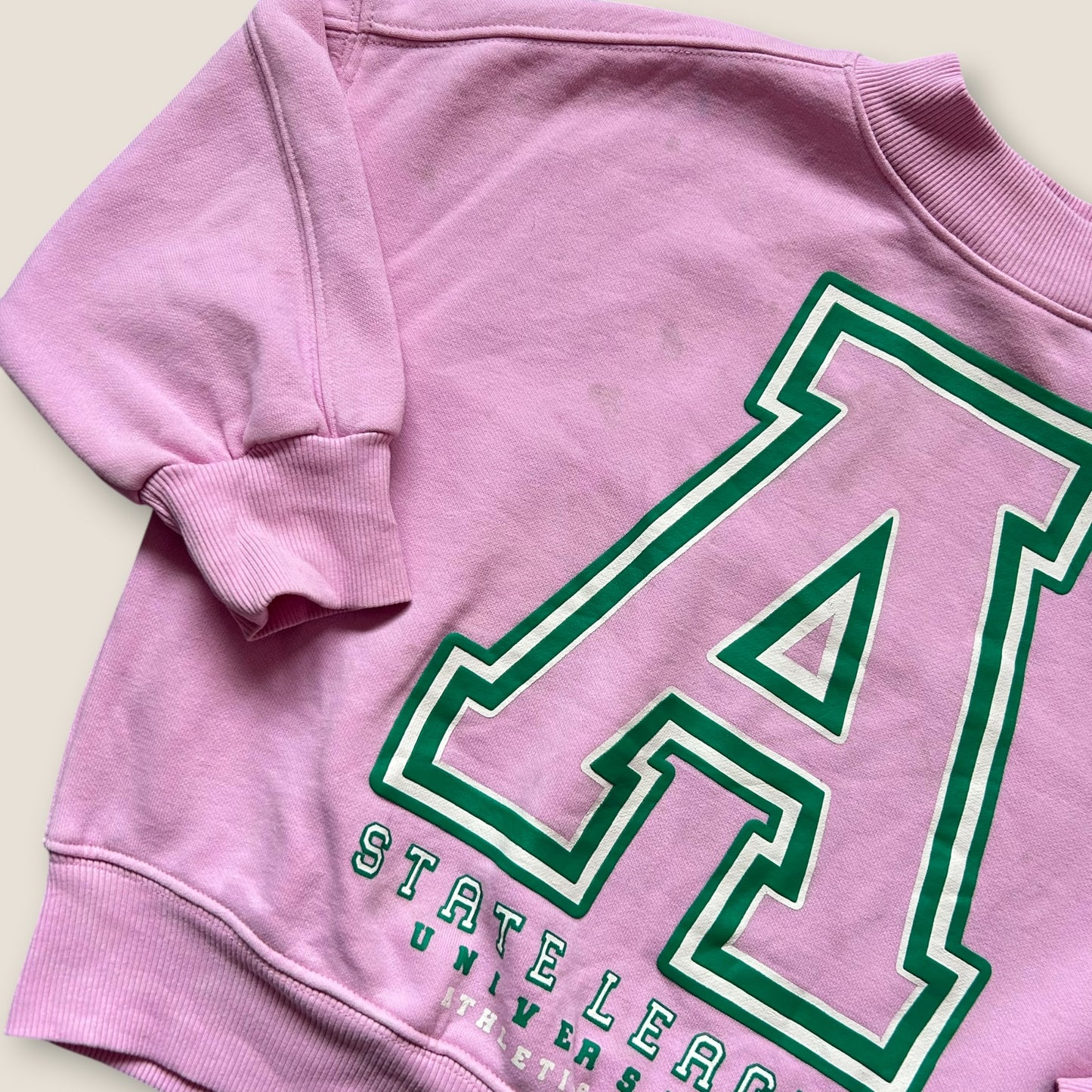 4-5 Years Next Pink Sporty Oversized Sweatshirt
