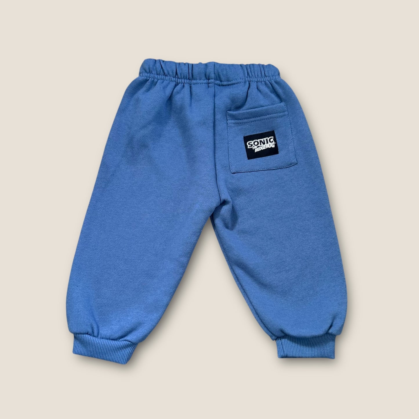 1.5-2 Years Zara Sonic The Hedgehog Blue Sweatpants New