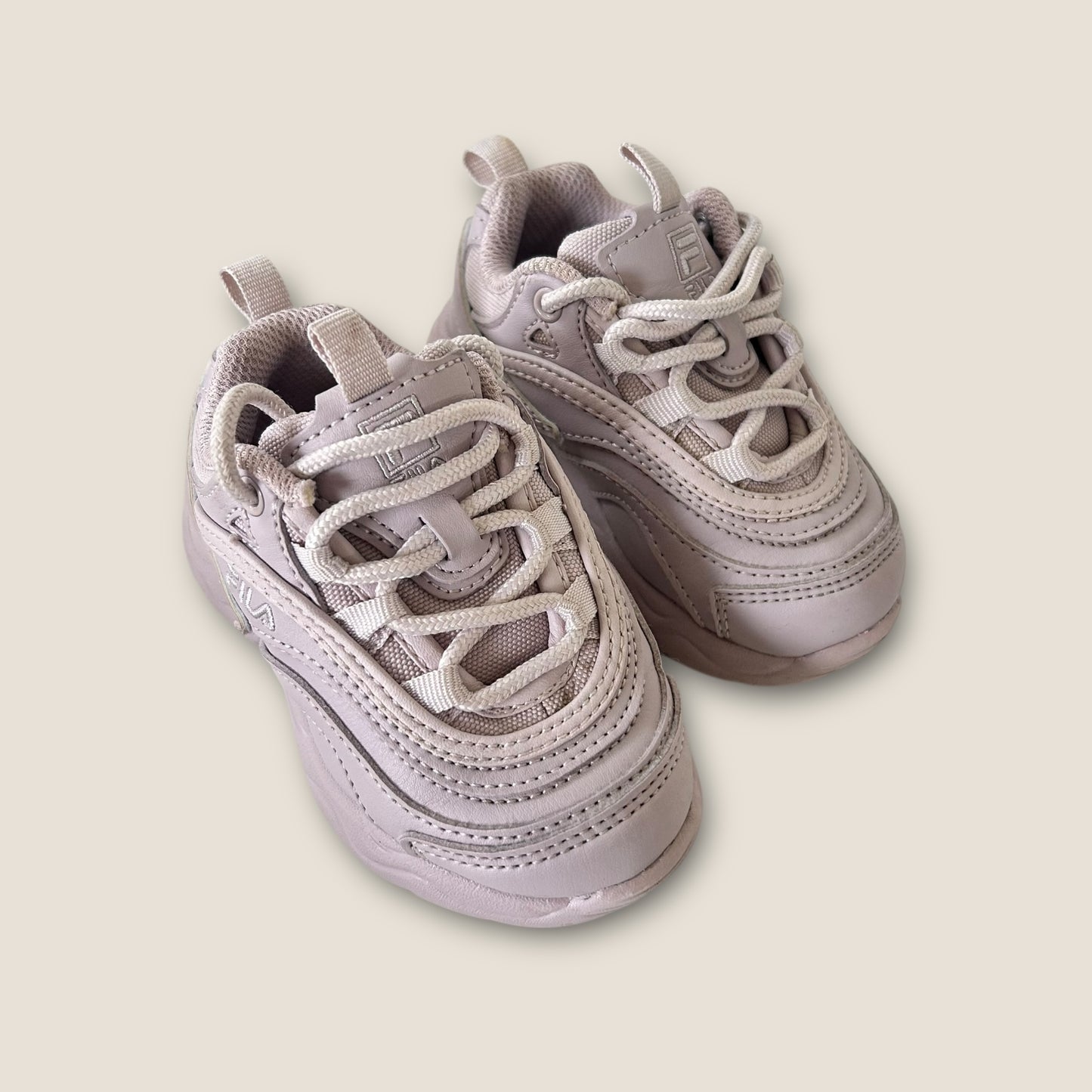 UK Infant Size 5 Fila Lilac Purple Chunky Trainers