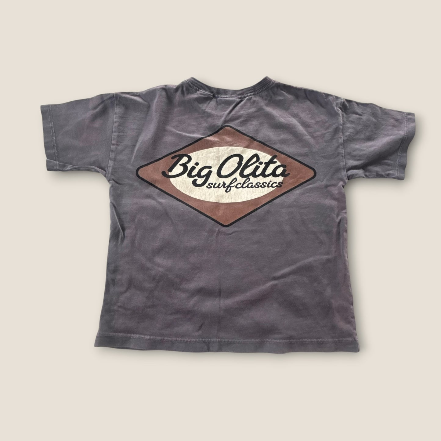 2-3 Years Zara Charcoal Grey Graphic Print T-Shirt