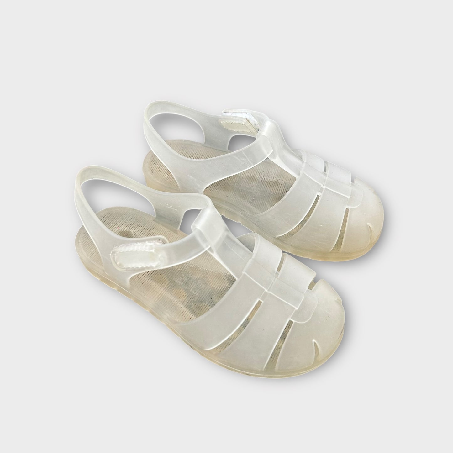 UK Infant Size 8 EU 25 Zara Clear Jelly Shoes Sandals