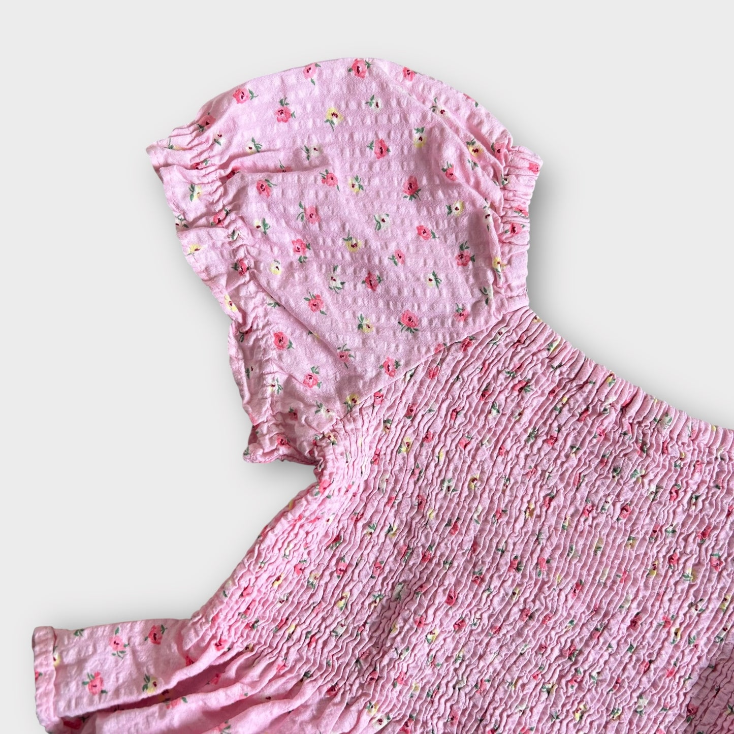 5-6 Years Zara Pink Floral Shirt Top
