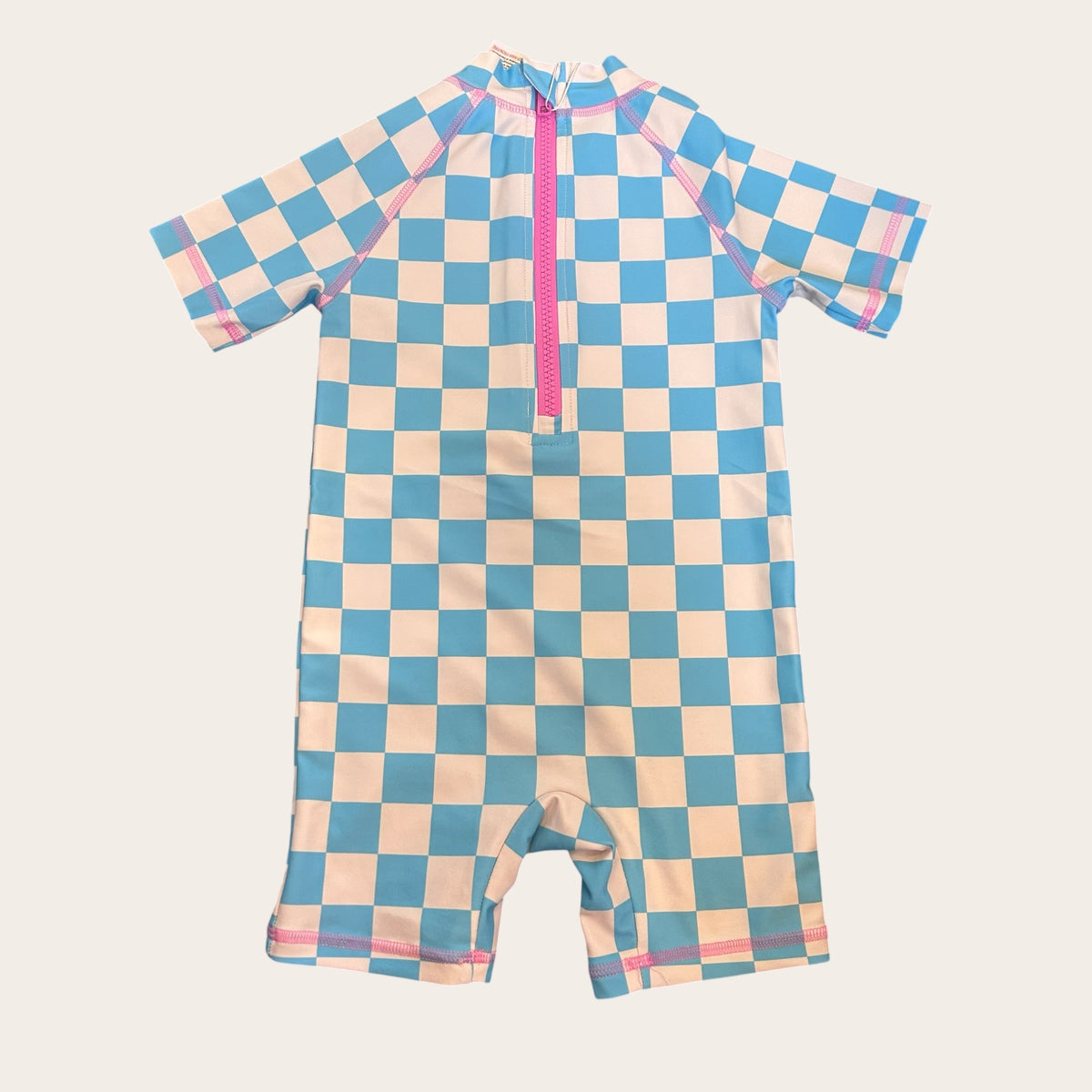 1.5-2 Years Next Blue Ice Cream Checkerboard Swimsuit