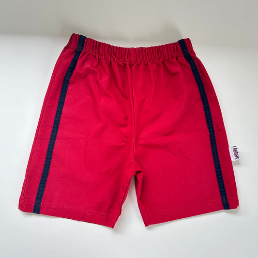 12-18 Months Vintage Red 90s style Shorts