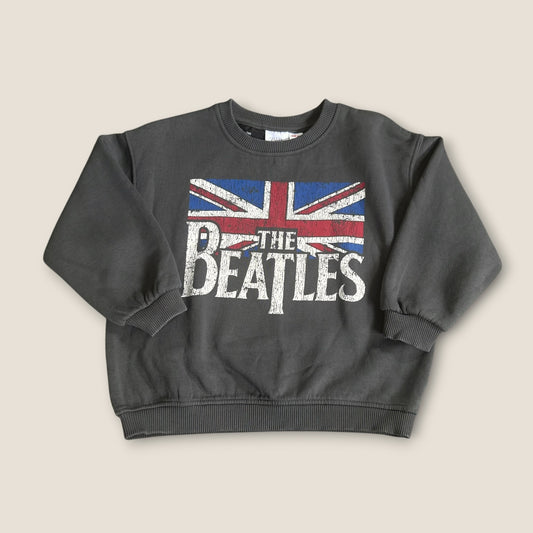 4-5 Years Zara Charcoal Grey 'The Beatles' Sweatshirt