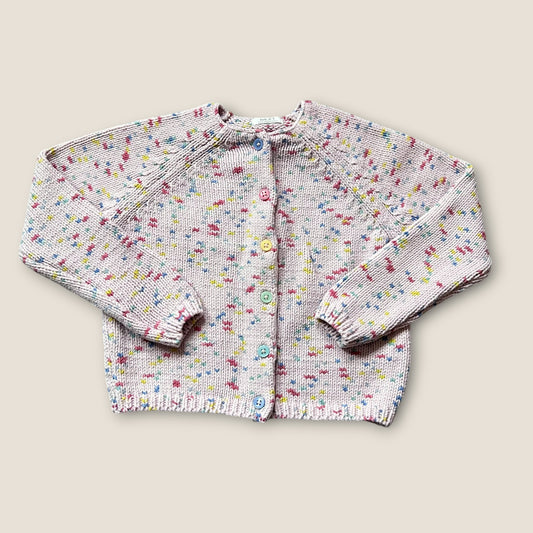 3-4 Years Next Soft Pink Speckled Knitted Cardigan