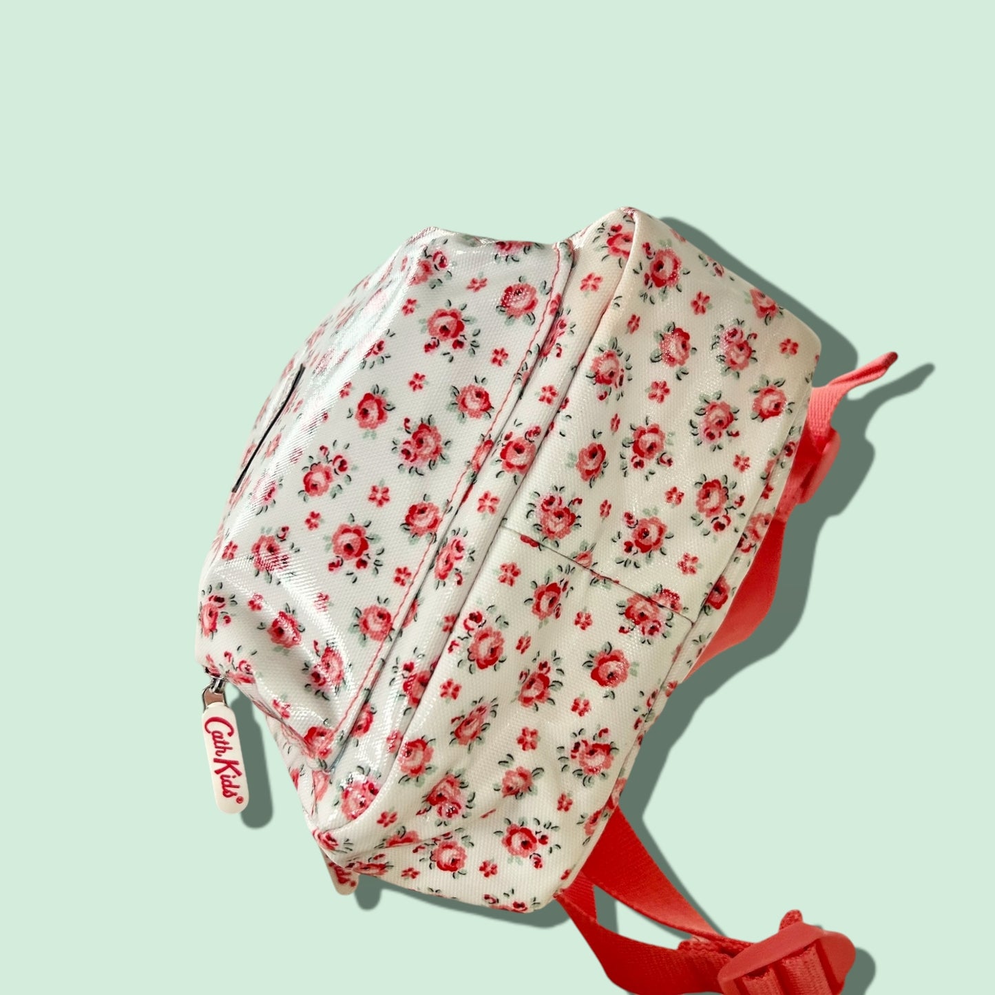 Cath Kidston Mini Pink Olicloth Floral Backpack