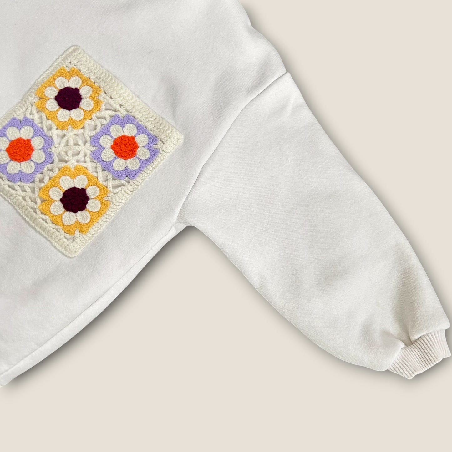 18-24 Months Zara Cream Crochet Sweatshirt and Flared Leggings Co ord Set