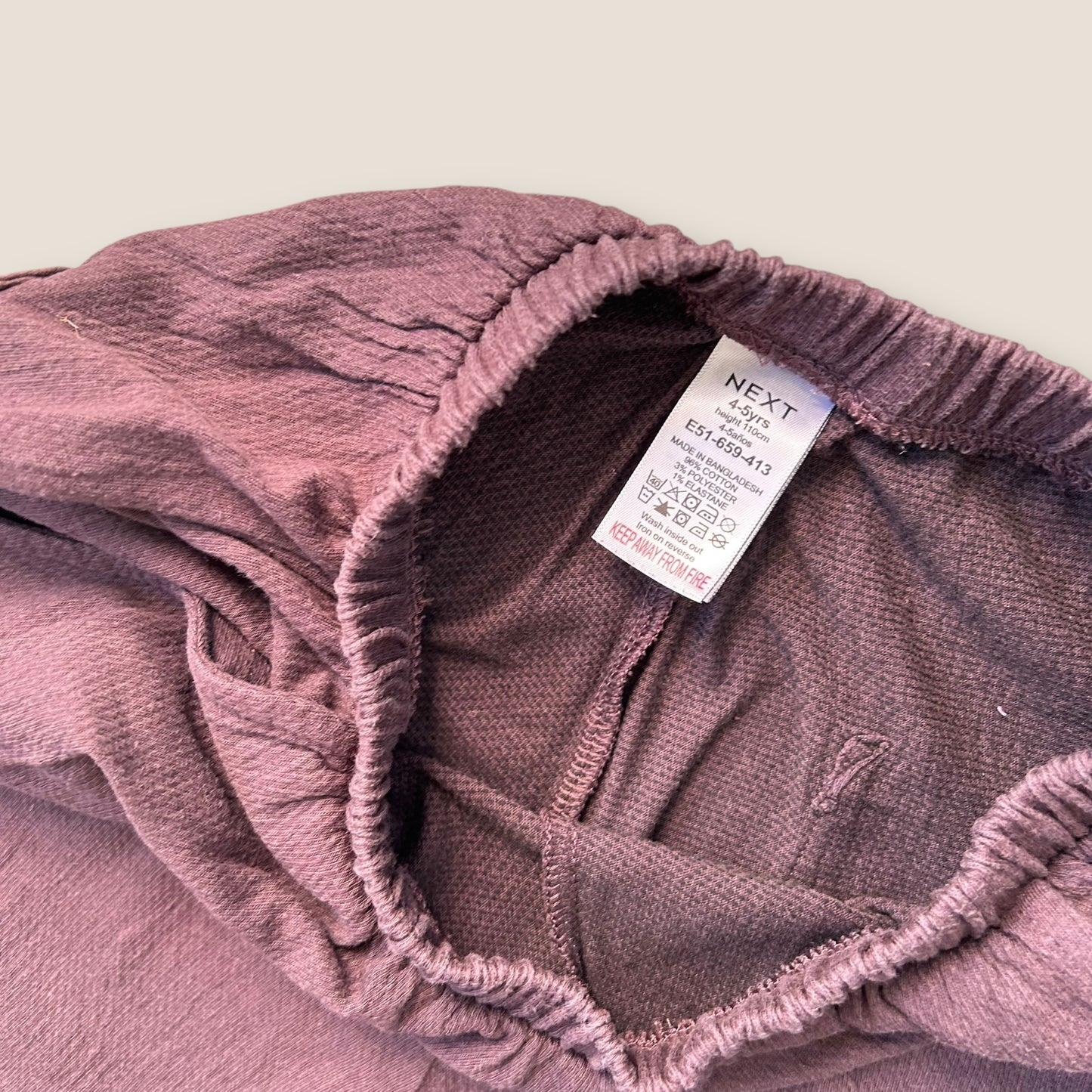 4-5 Years Next Charcoal Wide Barrel Leg Trousers