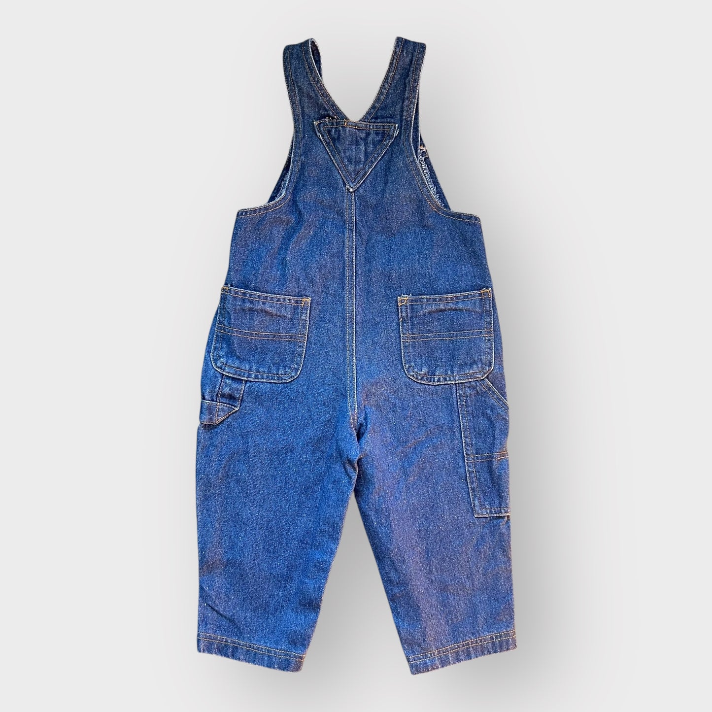 18-24 Months Vintage St Bernard Denim Dungarees