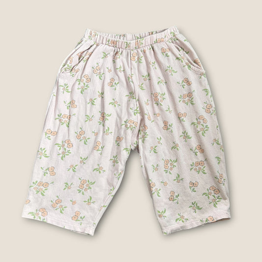 1.5-2 Years Next Pink Floral Wide Barrel Leg Trousers