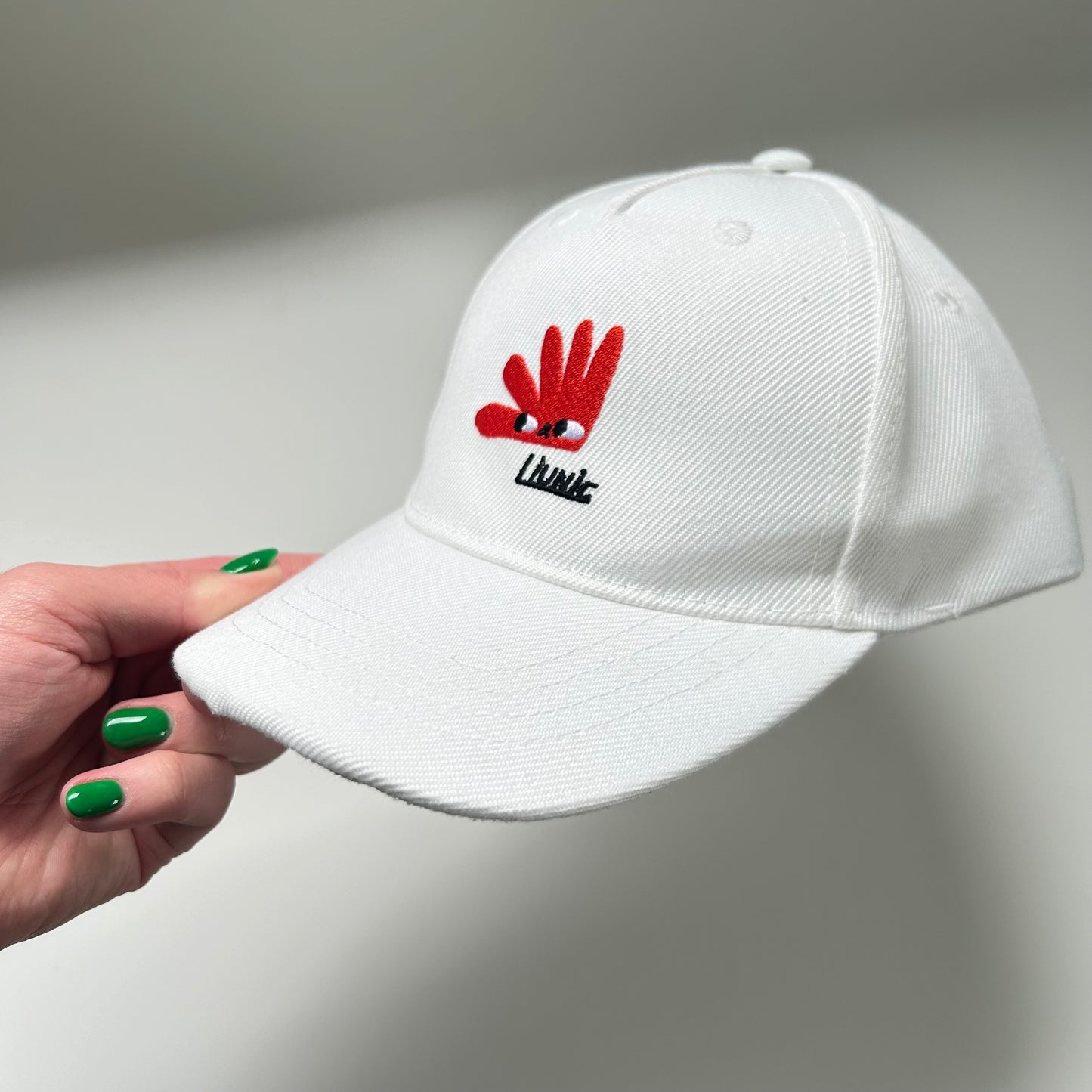 3-7 Years H&M Liunic White Cap With Embroidery