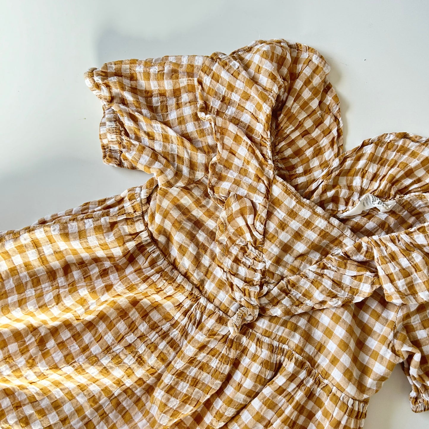 3-4 Years H&M Yellow Gingham Dress