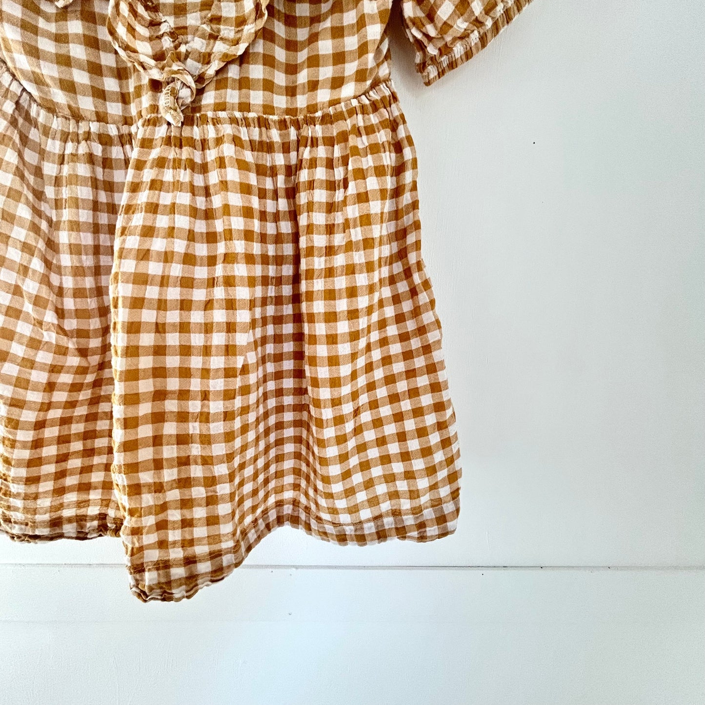 3-4 Years H&M Yellow Gingham Dress